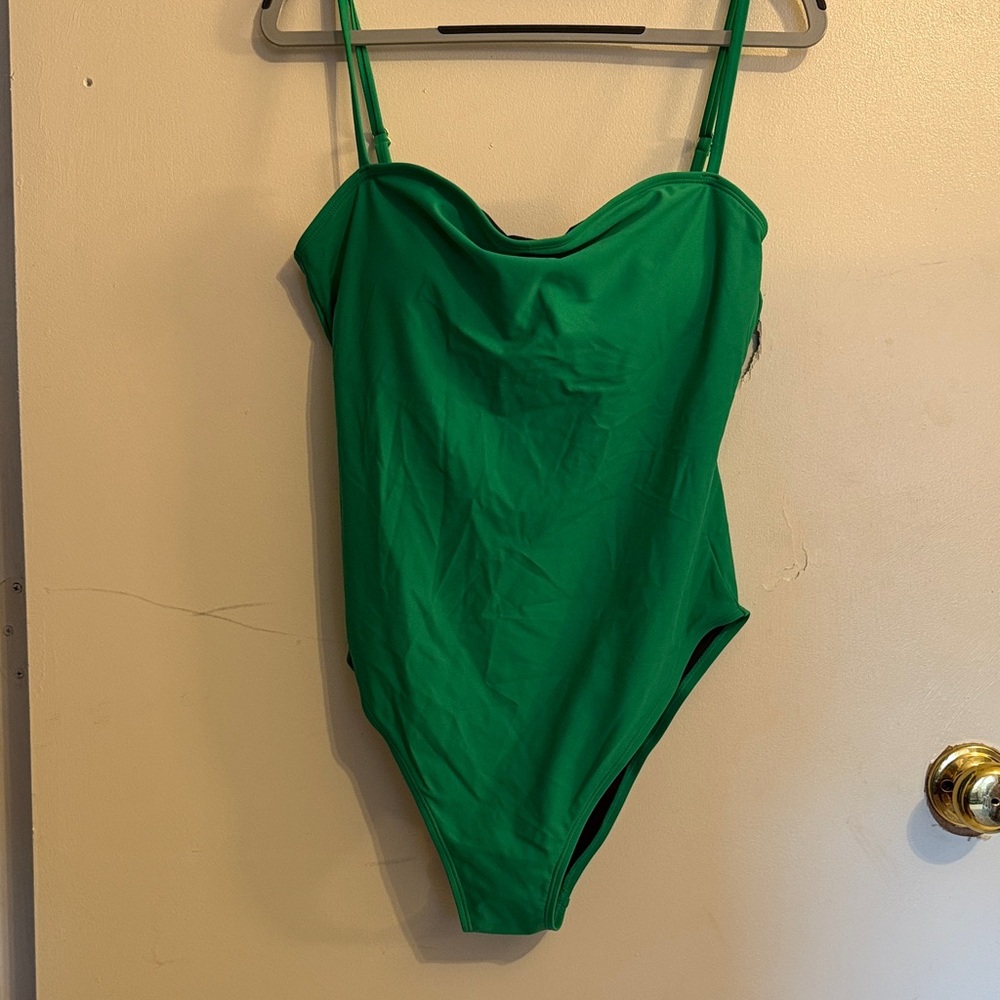 Vibrant Green Relleciga XLOne Piece Swimsuit NWT